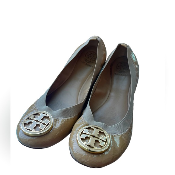 TORY BURCH Patent Leather Ballet Flats shoes - Picture 3 of 14